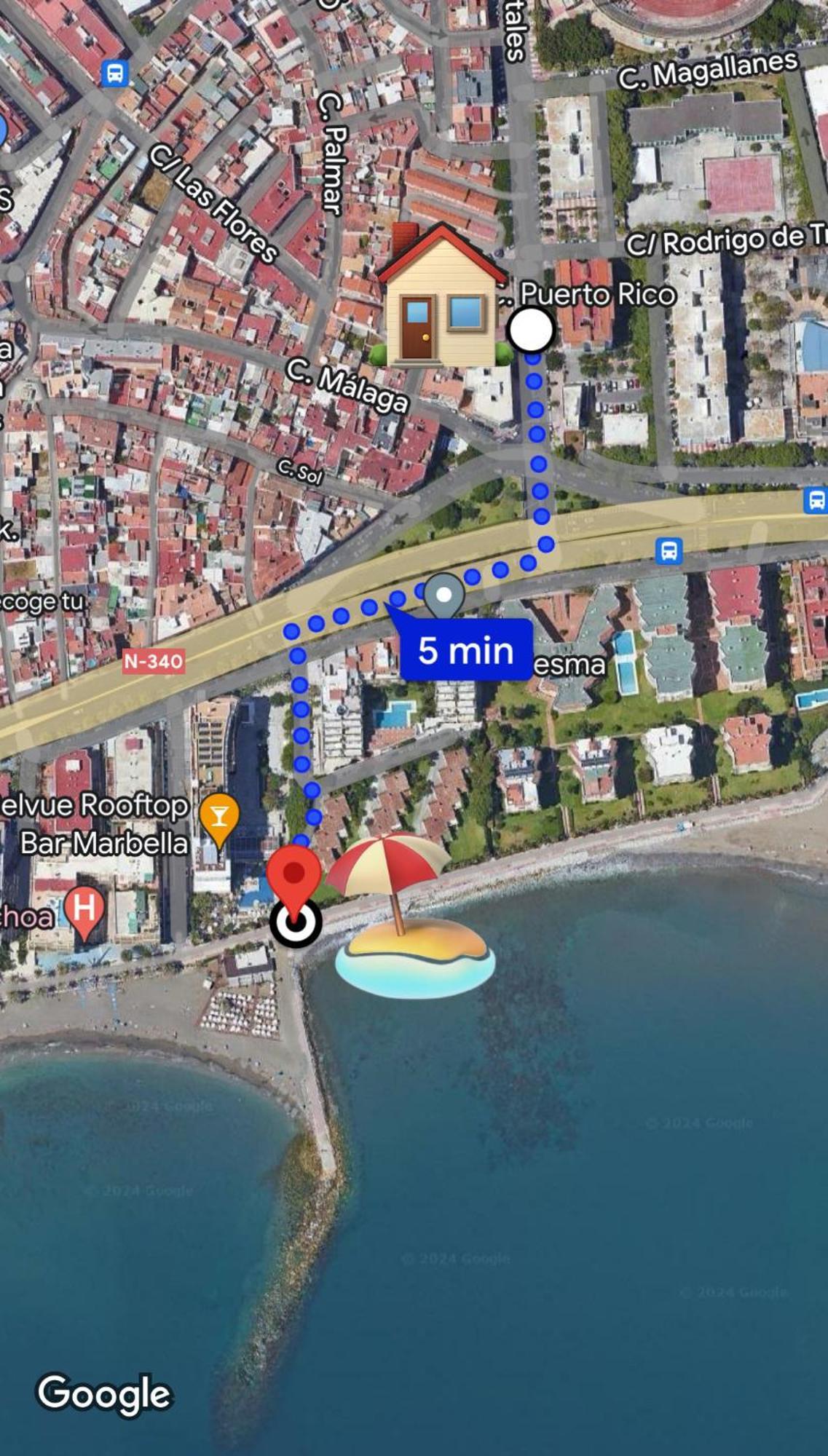Acogedor Apartamento Cerca De La Playa 马尔韦利亚 外观 照片